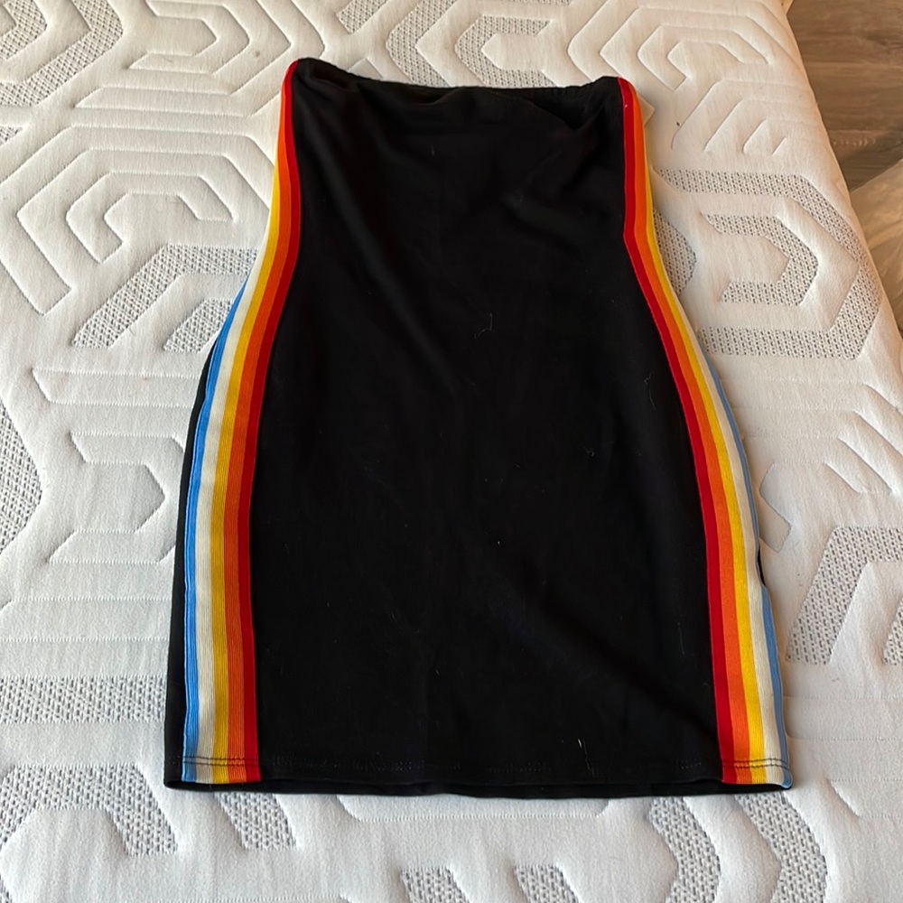 strapless tight dress from urban